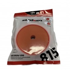 Диск полировальный поролоновый средней жесткости гладкий Sandwox (125мм)