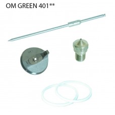 Набор сменных сопел для краскопультов OM GREEN