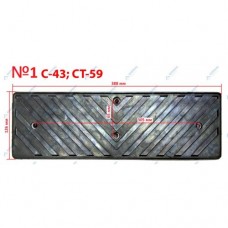 Накладка резиновая на отжим колеса HZ 08.300.031