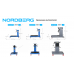 Кантователь двигателя профессиональный с редуктором NORDBERG N30081R