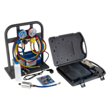 Ручная установка для заправки кондиционеров WIEDERKRAFT WDK-AC50