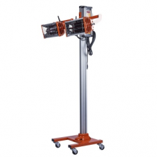 Двухкассетная мобильная ИК сушка WIEDERKRAFT WDK-2H