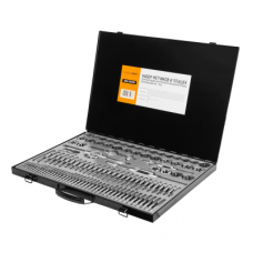 Набор метчиков и плашек WIEDERKRAFT WDK-DTM3110 (М2-М18,110пр)