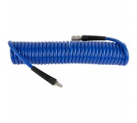 OPT-7808 Шланг пневматический спиральный с БРС, 8м, 8*12мм