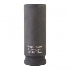 WDK-710-4021L   Головка торцевая ударная глубокая 1/2