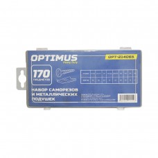 OPT-214065 Набор саморезов и металлических скоб, 170 предметов