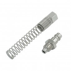 OPT-730PPS Штуцер быстроразъемного соединения пневматического с пружинкой, резьба 3/8