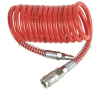 HRS-226530 Шланг пневматический спиральный Harrison с БРС, 3 м, 6.5х10 мм