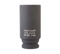 WDK-710-4027L Головка торцевая ударная глубокая 1/2