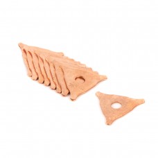 WDK-F015 Треугольные приварочные шайбы 50 мм, 10 шт