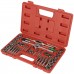 OPT-ITDS40 Набор метчиков и плашек 4NC40 - 1/2NF20, дюймовая резьба, 40 предметов