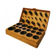 WDK-214049 Набор уплотнительных колец резиновых, черных, 407 шт