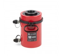 HRH-CY0806100 Гидравлический цилиндр (домкрат) с полым штоком, двухполостной 60 т, ход 100 мм