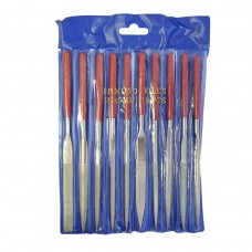 OPT-NF10 Набор надфилей с алмазным покрытием 10 шт.