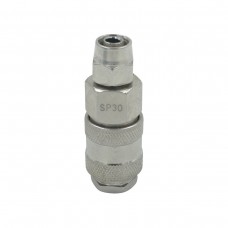 OPT-730SPA Соединение быстросъемное пневматическое с обжимным креплением под шланг 10 мм